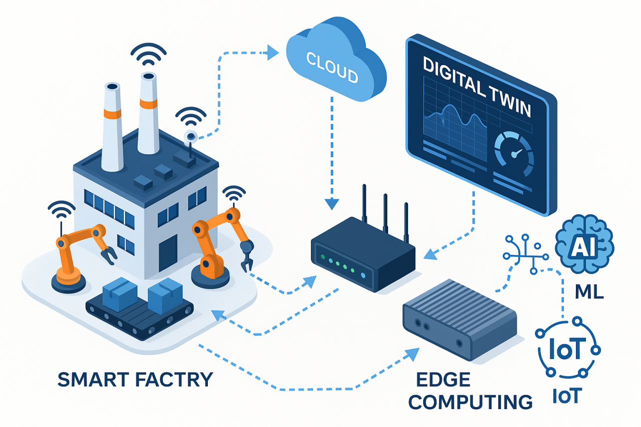 Revolutionizing Industry 4.0: How Digital Twins Are Powering the Futur – InHand Networks